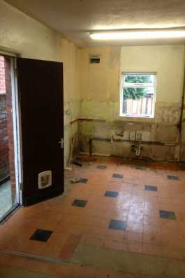 Old kitchen removed!